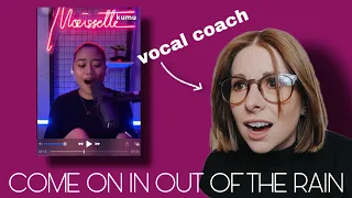 Danielle Marie Sings reacts to Morissette Amon-Come on in out of the rain