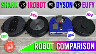 Shark IQ vs Roomba j7 vs Dyson 360 vs eufy L60 COMPARISON  *Which one would I buy* Best Robot Vacuum