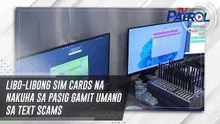 Libo-libong SIM cards na nakuha sa Pasig gamit umano sa text scams | TV Patrol