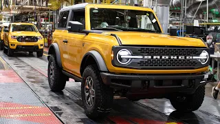 New Ford BRONCO 2022 - PRODUCTION plant in USA (this is how it's made)