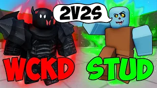 i 2v2ed with REALWCKD in Roblox The Strongest Battlegrounds ft @realwckd