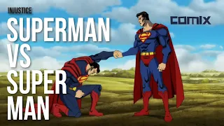Battle of Earth-22 Superman and Earth-1 Superman | Injustice | 2020 | Comix | Full HD