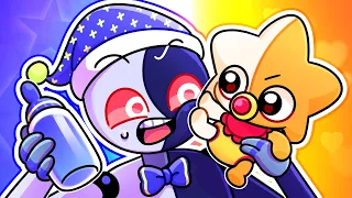 SUN VS MOON | 🍼BABY MUKBANG [COMPLETE EDITON]  - FNAF Security Breach ANIMATION [KIKICK!]