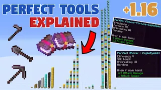 Best Tools & Perfect Enchantments for Minecraft Java 1.16+