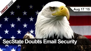 SecState Doubts Email Security, OwnStar Adds BMW, Mercedes, Chrysler, Oracle Mocked - Threat Wire