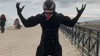 DIY How to make VENOM HALLOWEEN costume cosplay suit - Easy and cheap way