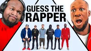 STORMZY x2?! | GUESS THE RAPPER FT STORMZY [REACTION]