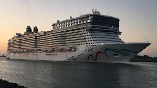 Norwegian Epic in Port Canaveral!