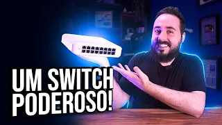 Tão pequeno que cabe na mão! - UniFi Switch Lite