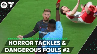 EA FC 24 - Horror Tackles & Dangerous Fouls #2 #eafc24 #fifa23