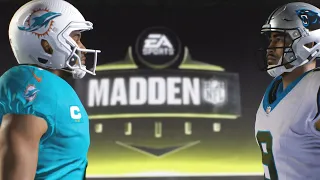 Madden NFL 24 - Carolina Panthers Vs Miami Dolphins Simulation Week 6 All-Madden PS5 Gameplay