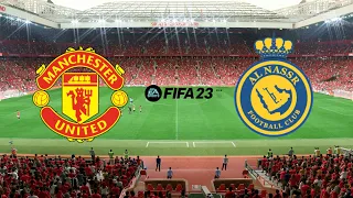 FIFA 23 - Manchester United Vs Al Nassr (Ronaldo Returns) Full Match Gameplay - PS5