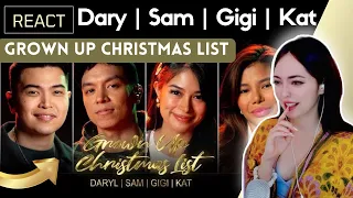 Reacting to Daryl Ong, Sam Mangubat, Katrina, Gigi De Lana - Grown-Up Christmas List + After All