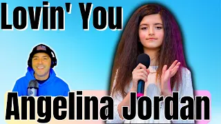 FIRST TIME REACTING TO | ANGELINA JORDAN "LOVIN' YOU"