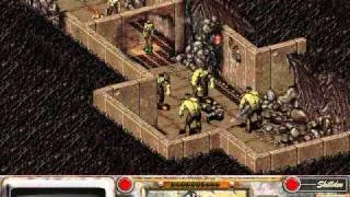 Let's Play Fallout 2 [Blind] 133 Military Base Super Mutants