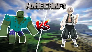 Minecraft Mutant Mobs VS Hashira 🔪🔪🔪(Mutant Mobs)