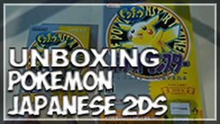 Unboxing Pokemon 20th Anniversary 2DS + Lv5 Japanese Mew Event