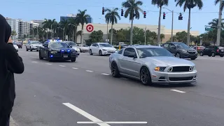 Palm beach Cars & coffee pulls😳😳￼