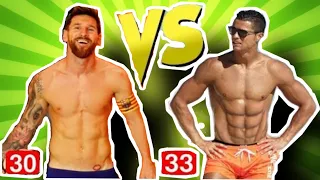 Cristiano Rolando vs Lionel Messi transformation who is better?