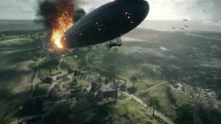 Battlefield 1 airship destroyed