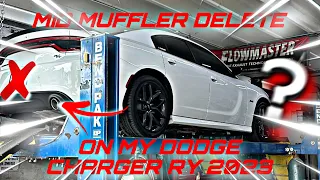 Dodge charger R/T Gets A Mid Muffler Delete!!  🔥🫢