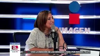 Xóchitl Gálvez en entrevista con Yuriria Sierra por @ImagenRadioLive