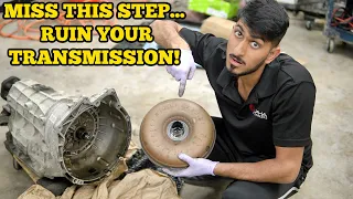 WATCH THIS BEFORE REPLACING YOUR TRANSMISSION!!