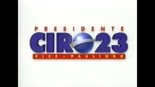 Ciro Gomes (PPS) - Críticas ao governo FHC, Serra e Dengue - Horário Eleitoral Presidente 2002 [D]