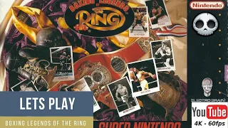 Boxing Legends Of The Ring (SNES)