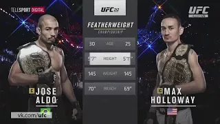 🔥UFC 212 Aldo vs Holloway