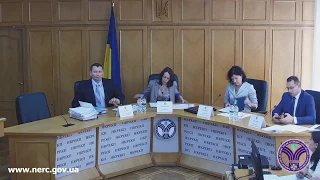 Відкрите засідання НКРЕКП 18-07-2019