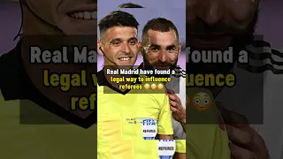 Real Madrid's LEGAL way to buy referees 😳 #football