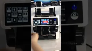 Dual CIS USD Dollar mix value counting machine money counter