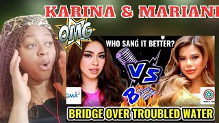 Katrina Velarde & Mariane Osabel | "Bridge Over Troubled Waters" (Cover Video) | Reaction!