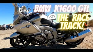 BMW K1600 GTL at the Race Track