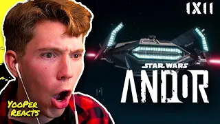 STARFIGHTER WITH LIGHTSABERS?!! 😱😱😱 Andor 1x11 "Daughter of Ferrix" [REACTION!]