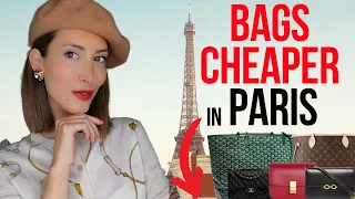 10 DESIGNER BAGS CHEAPER IN PARIS (with 2023 PRICE INCREASE)- Paris luxury shopping tips