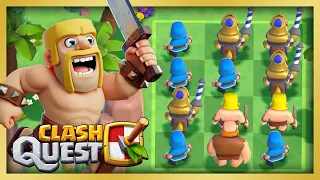 Je découvre CLASH QUEST : le nouveau jeu de SUPERCELL !