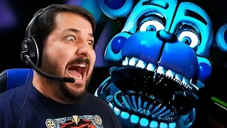 NUNCA FIQUEI TÃO ASSUSTADO! FIVE NIGHTS AT FREDDY'S: SISTER LOCATION!