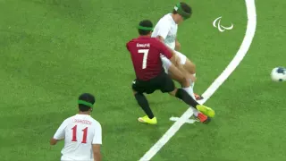 Day 2 evening | Football 5-a-side highlights | Rio 2016 Paralympic Games