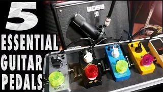 5 Essential Types Of Guitars Pedals You Need