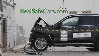 BMW X3 2019 Crash Tests (Side-Pole, Front, Side)