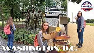 My First Day in America: Washington D.C. here I come! A French Girl in the USA EP 1 🇺🇸