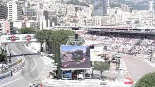 2009 F1 MONACO GRAND PRIX - Secteur Rocher - Starting Grid & First Lap