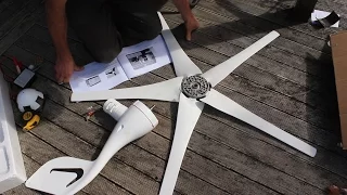 400 watt wind turbine from aliexpress - installation, output test and review