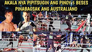 🇵🇭 Akala Nya Pipitsugin Ang Pinoy  5 Beses Pinabagsak Ang Australiano