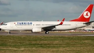 Авиакатастрофа Boeing 737-800 Turkish Airlines.Crash Animation.