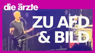 Die Ärzte / Farin Urlaub über die AFD & BILD