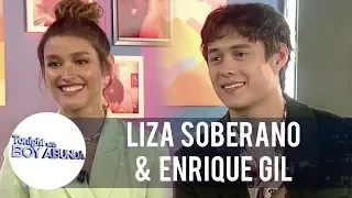 Liza Soberano and Enrique Gil reveal where their first kiss happened | TWBA