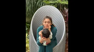 Nayanthara Vignesh Shivan twin Baby Face reveal  #trending #shorts #nayanthara #twinsbaby